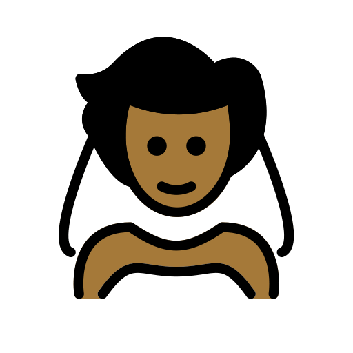 Person with Veil: Medium-Dark Skin Tone, the design in this release