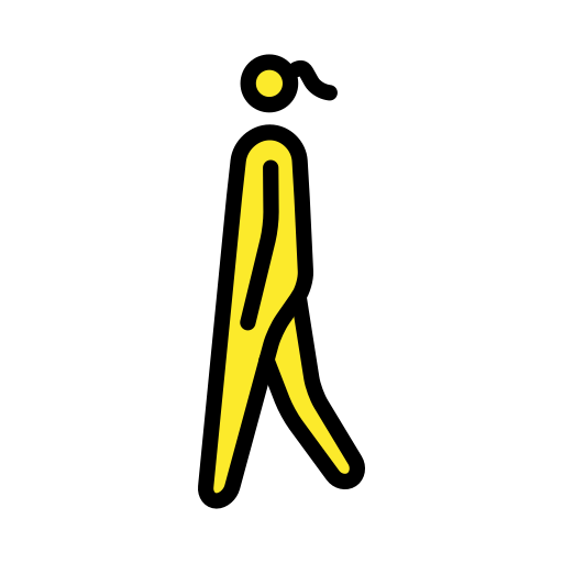 Woman Walking, the design in this release