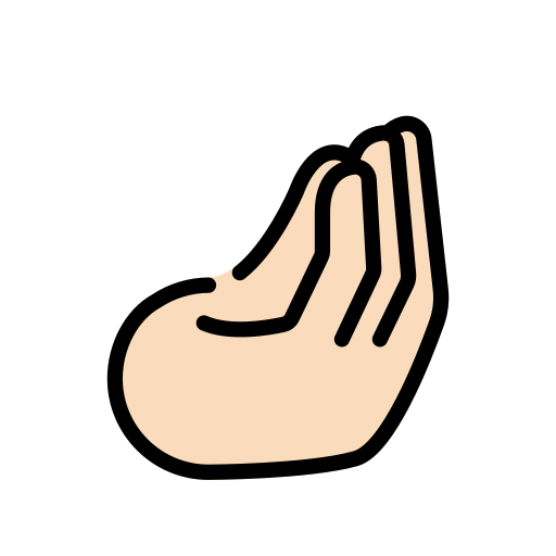Pinched Fingers: Light Skin Tone, the design in this release
