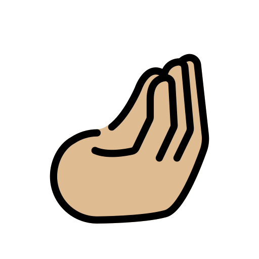 Pinched Fingers: Medium-Light Skin Tone, the design in this release