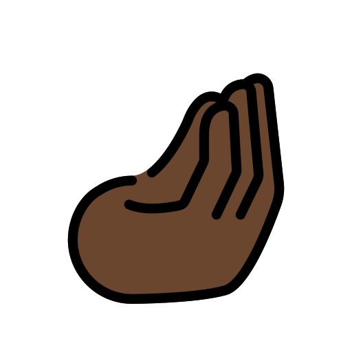 Pinched Fingers: Dark Skin Tone, the design in this release