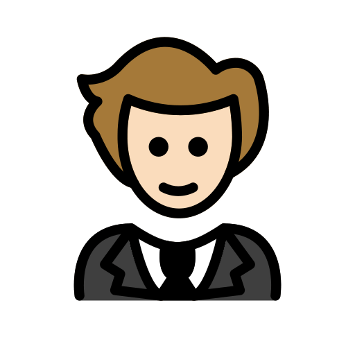 Person in Tuxedo: Light Skin Tone, the design in this release