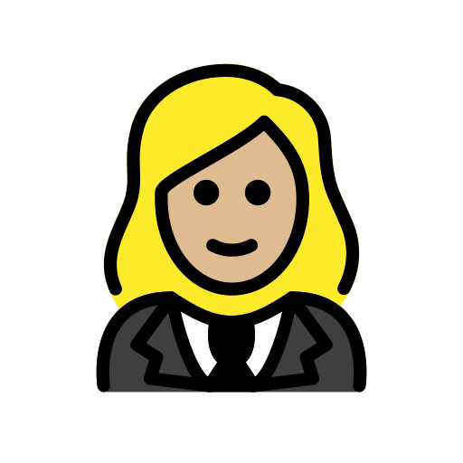 Woman in Tuxedo: Medium-Light Skin Tone, the design in this release