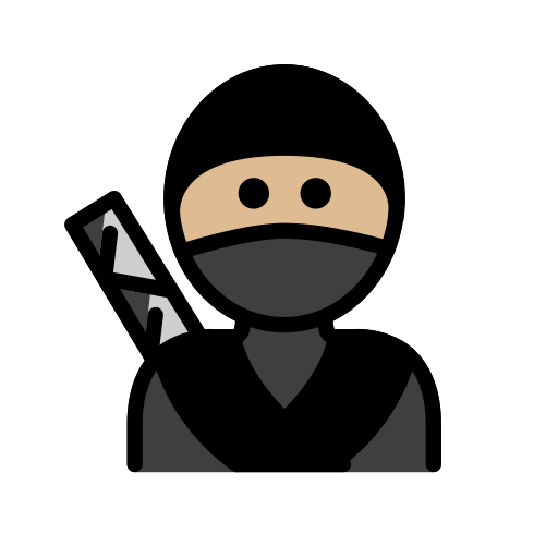 Ninja: Medium-Light Skin Tone, the design in this release