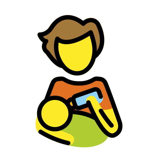 Person Feeding Baby, the design in this release
