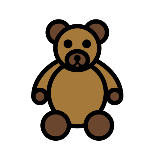 Teddy Bear, the previous design
