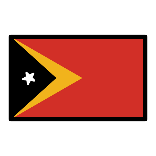 Flag: Timor-Leste, the design in this release