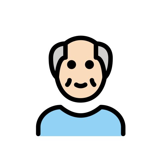 Old Man: Light Skin Tone, the design in this release