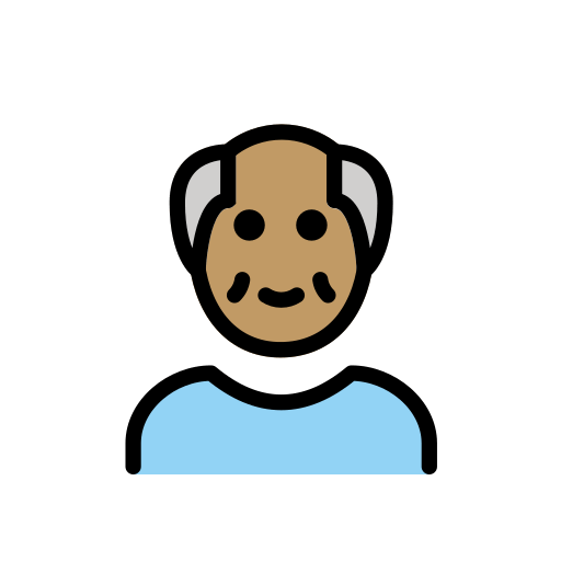 Old Man: Medium Skin Tone, the design in this release