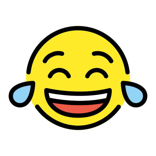 Face with Tears of Joy, the previous design