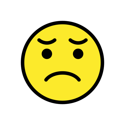 Disappointed Face, the previous design
