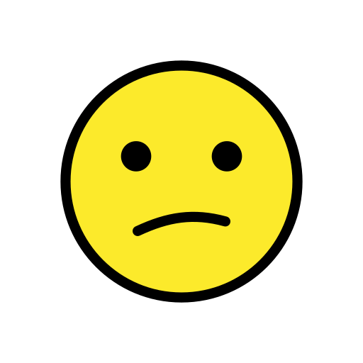 Confused Face, the previous design