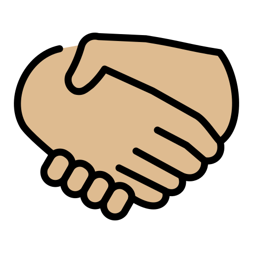 Handshake: Medium-Light Skin Tone, the design in this release