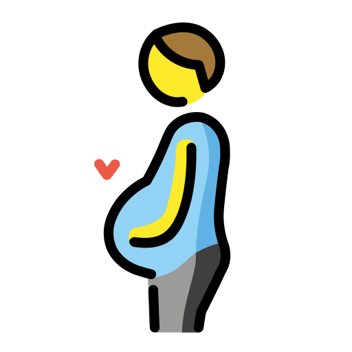 Pregnant Man, the design in this release