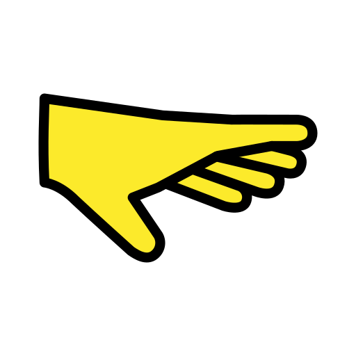 Palm Down Hand, the design in this release