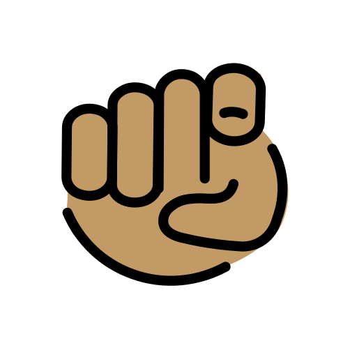 Index Pointing at the Viewer: Medium Skin Tone, the design in this release