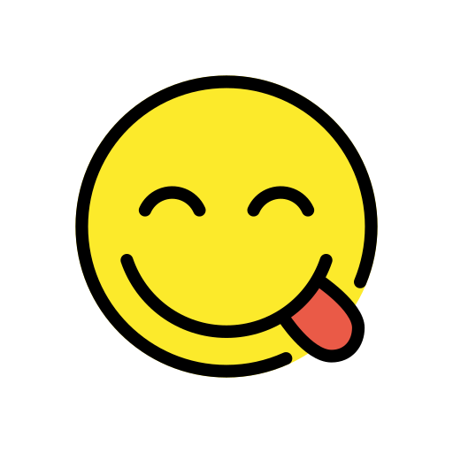 Face Savoring Food, the previous design