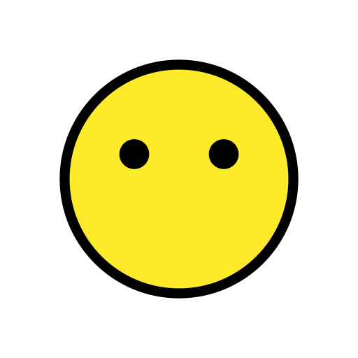 Face Without Mouth as drawn by OpenMoji in 15.0