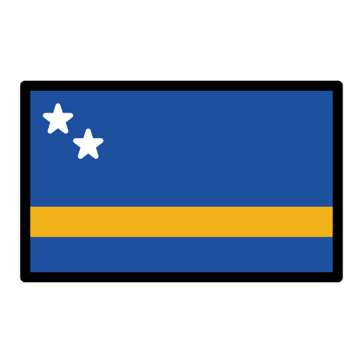 Flag: Curaçao as drawn by OpenMoji in 15.1