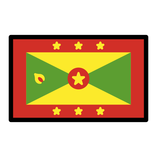 Flag: Grenada as drawn by OpenMoji in 15.1