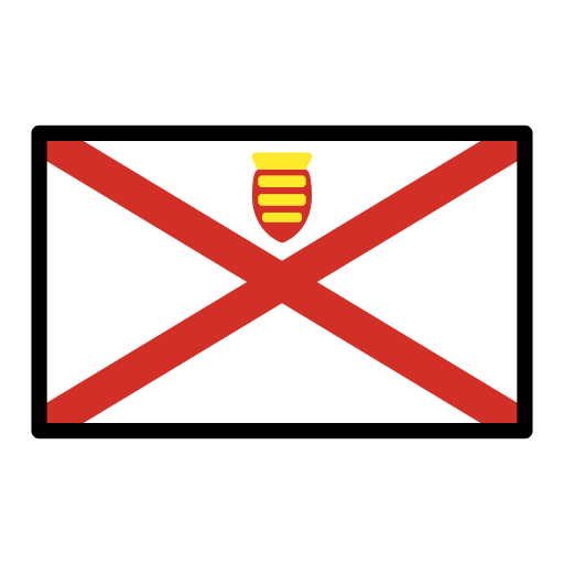 Flag: Jersey as drawn by OpenMoji in 15.1