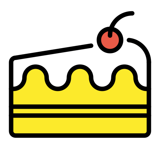 Shortcake as drawn by OpenMoji in 15.1