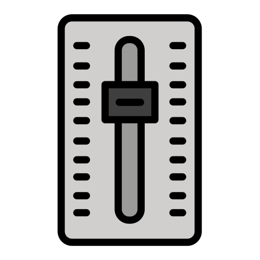 Level Slider as drawn by OpenMoji in 15.1