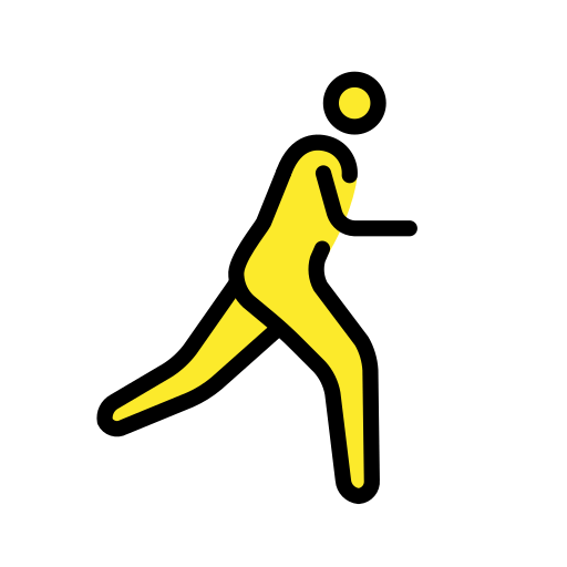 Man Running Facing Right, the design in this release