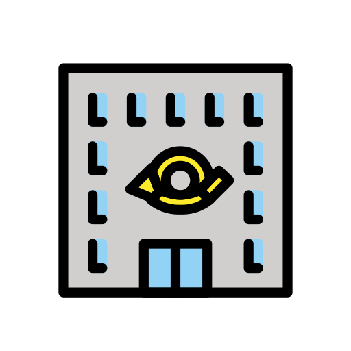 Post Office as drawn by OpenMoji in 15.1