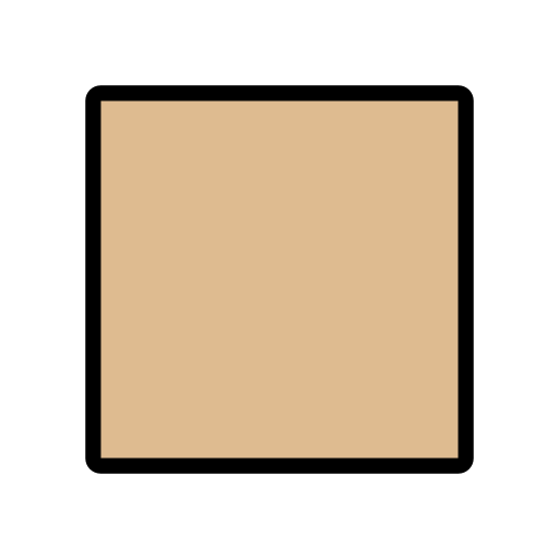 Carnagione Abbastanza Chiara as drawn by OpenMoji in 15.1