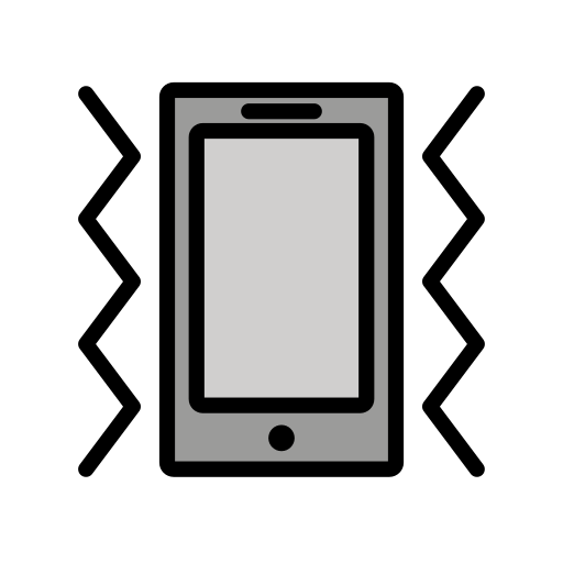 Vibration Mode as drawn by OpenMoji in 15.1