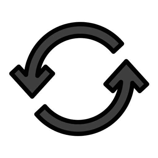 Counterclockwise Arrows Button as drawn by OpenMoji in 15.1