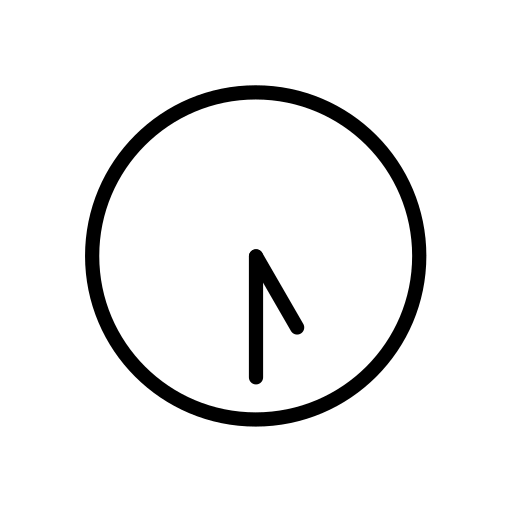 Five-Thirty as drawn by OpenMoji in 15.1