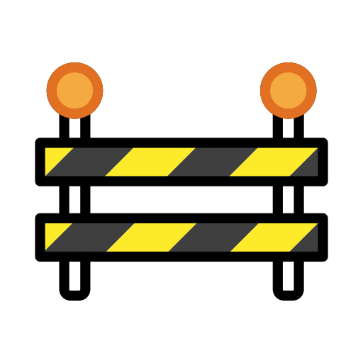 Construction as drawn by OpenMoji in 15.1