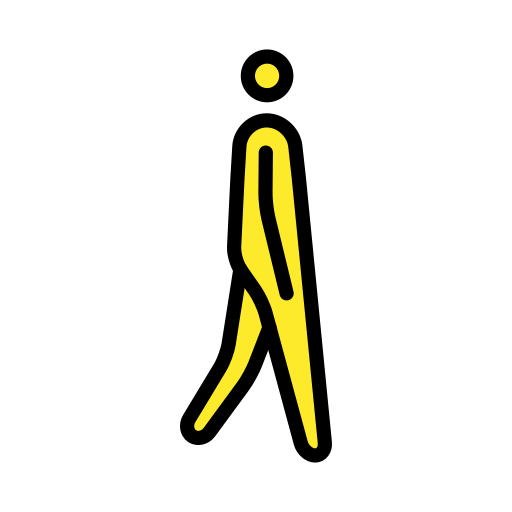 Person Walking Facing Right, the design in this release