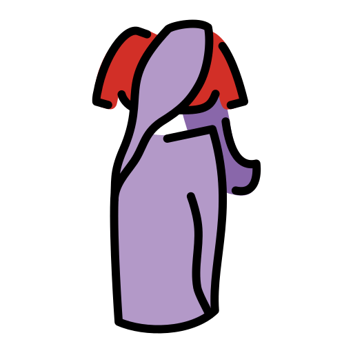Sari as drawn by OpenMoji in 15.1