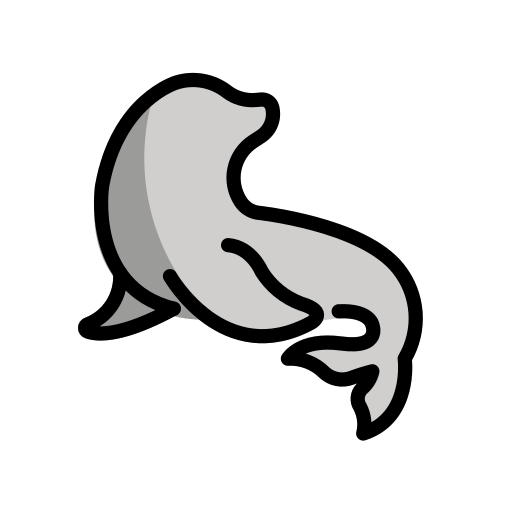 Seal as drawn by OpenMoji in 15.1