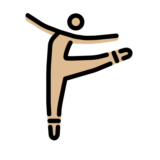 Ballet Dancer: Medium-Light Skin Tone, the design in this release