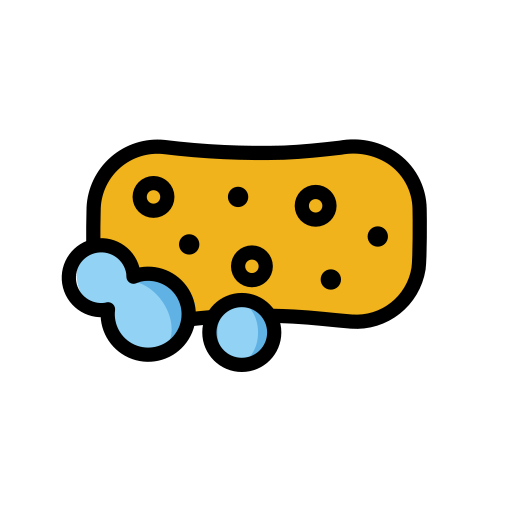اسفنجة as drawn by OpenMoji in 15.1