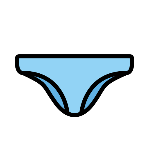 Briefs as drawn by OpenMoji in 15.1
