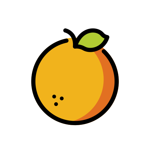 يوسفي as drawn by OpenMoji in 16.0