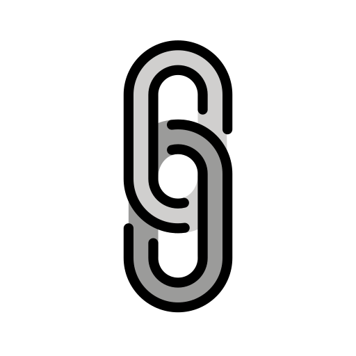 Link as drawn by OpenMoji in 16.0