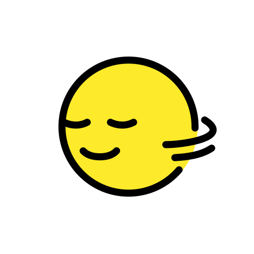 Tête Secouée Horizontalement as drawn by OpenMoji in 16.0