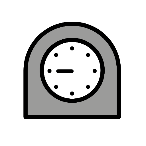 Timer Clock as drawn by OpenMoji in 16.0