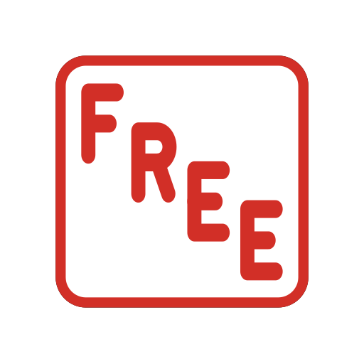 FREE Button as drawn by OpenMoji in 17.0