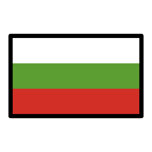 Flag: Bulgaria as drawn by OpenMoji in 17.0