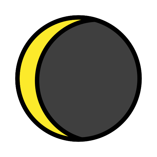 Luna Calante as drawn by OpenMoji in 17.0