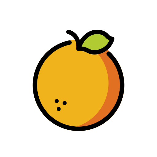 يوسفي as drawn by OpenMoji in 17.0