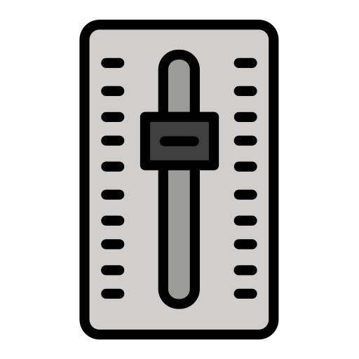 Level Slider as drawn by OpenMoji in 17.0