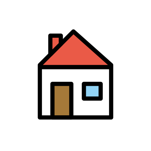 House as drawn by OpenMoji in 17.0